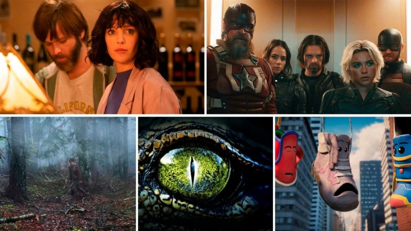 Mensaje en una botella; Thunderbolts; Misericordia; Infierno en el pantano; Sneaks: un par con suerte.