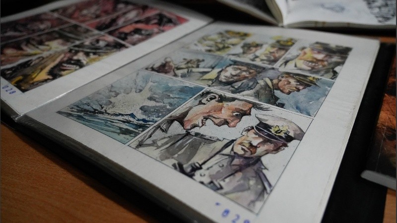  El libro publicado por Barocelli y Santullo, basado en una historia de terror y aventuras de un submarino nazi arribado a la Argentina.