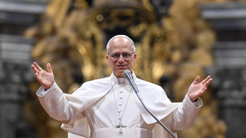 El papa León XIV.