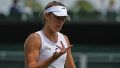 El momento de furia de Solana Sierra durante el partido que la metió en octavos de final de Wimbledon